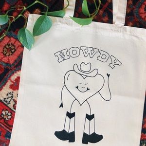 Howdy Tote Bag
